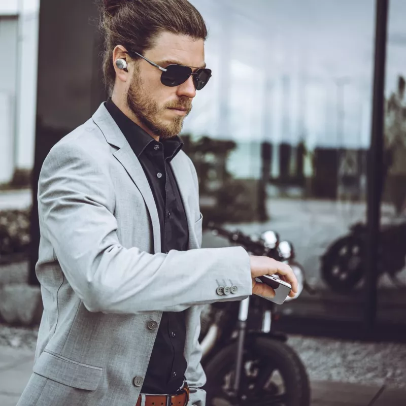 Hama Spirit Pure ausinės Belaidės įdedamos į ausis Skambučiai/Muzika Bluetooth Balta