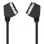 HAMA SCART laidas Classic Line 1,25 m, juodas — garso/vaizdo jungiamasis laidas
