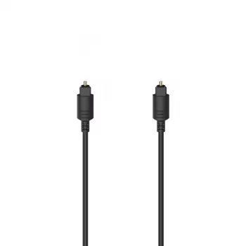 Hama 00305023 garso kabelis 1,5 m TOSLINK juodas