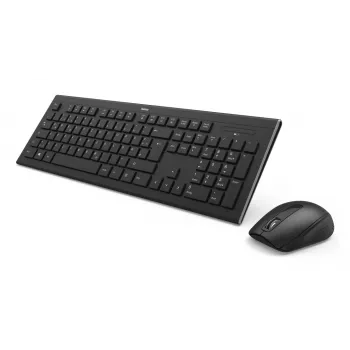 Hama Cortino klaviatūra pelė įtraukta Namai/Biuras RF belaidė QWERTY ukrainietiška juoda