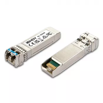 Lindy 10GBase-LR/LW SFP+ LC modulis – vienmodis, šviesolaidinis, 10000 Mbit/s, SFP+, LC, LR, LW, 10000 m