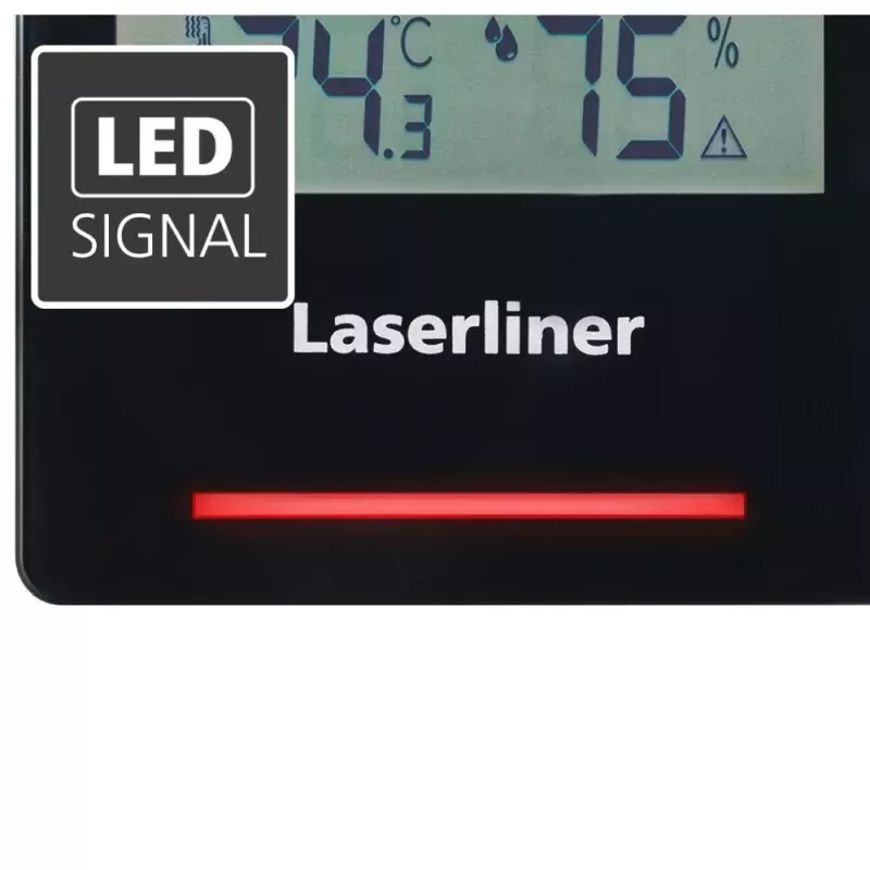Elektrinis higrometras Laserliner AirCheck Clima Juoda Digital 1 vnt.