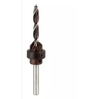 Grąžtas KWB 513104 4mm medžio drožlių plokštėms, kietmedžiui, plastikui, spygliuočiams