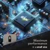 Cellularline Multipower Micro 65W itin kompaktiškas 65W greitas tinklo įkroviklis su 3 prievadais