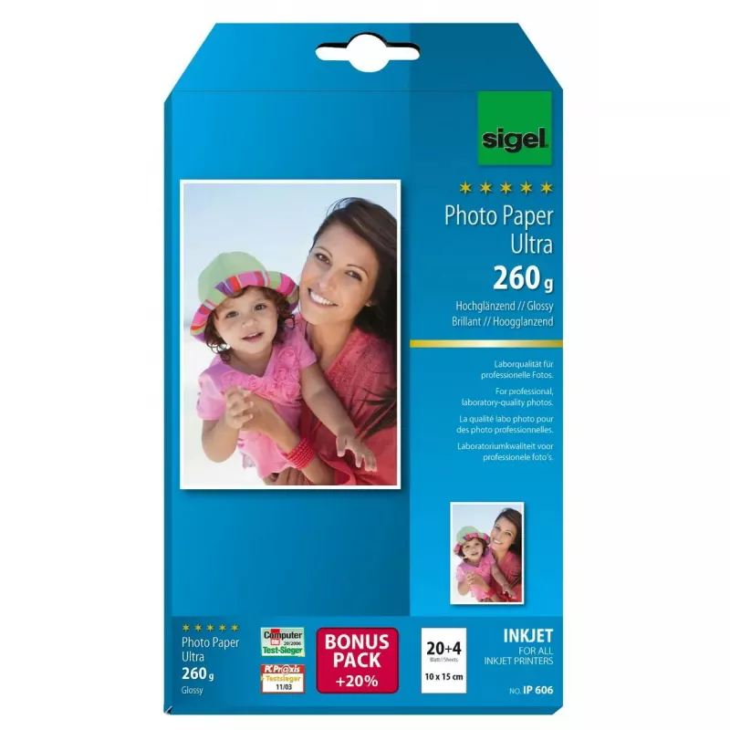 Photo Paper Gloss Sigel IP606