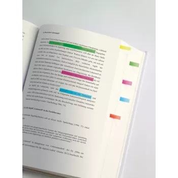 Žymeklių rinkinys Sigel HN616 lankstūs mėlyni, žali, oranžiniai, geltoni 280 vnt.