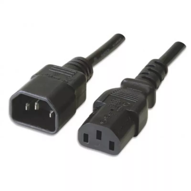 Manhattan maitinimo ilginimo kabelis IEC kištukas į IEC lizdą, 3 m (301312)