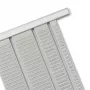 Nobo T-Card Office Planner Kit 24 Slot, Balta, 480 mm, 480 mm, 1,97 kg, 497 mm, 37 mm