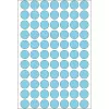 Daugiafunkcinės etiketės HERMA 2464 vnt. mėlynos apvalios 13 mm