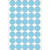 Universalios etiketės HERMA 1280 vnt. apvalios mėlynos 19 mm