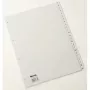 Rexel PP skirtukai, pilki, abėcėliniai, raidinis skirtukų indeksas, polipropilenas (PP), pilka, A4, 226 mm, 297 mm