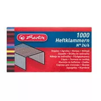 Herlitz 8760514 segės 1000 segių 24/6 Metalas