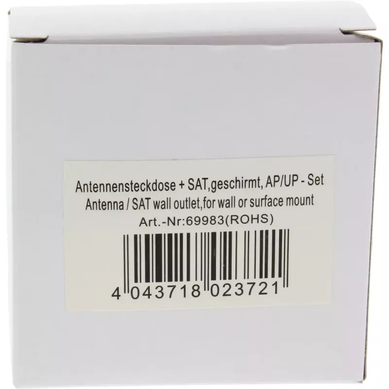 InLine antenos lizdas ekranuotas AP/UP rinkinys InLine 69983