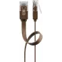 Tinklo kabelis Goobay 95890 Rudas 1 m Cat6 U/UTP