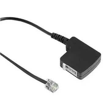 Hama 00044918 telefono kabelis juodas