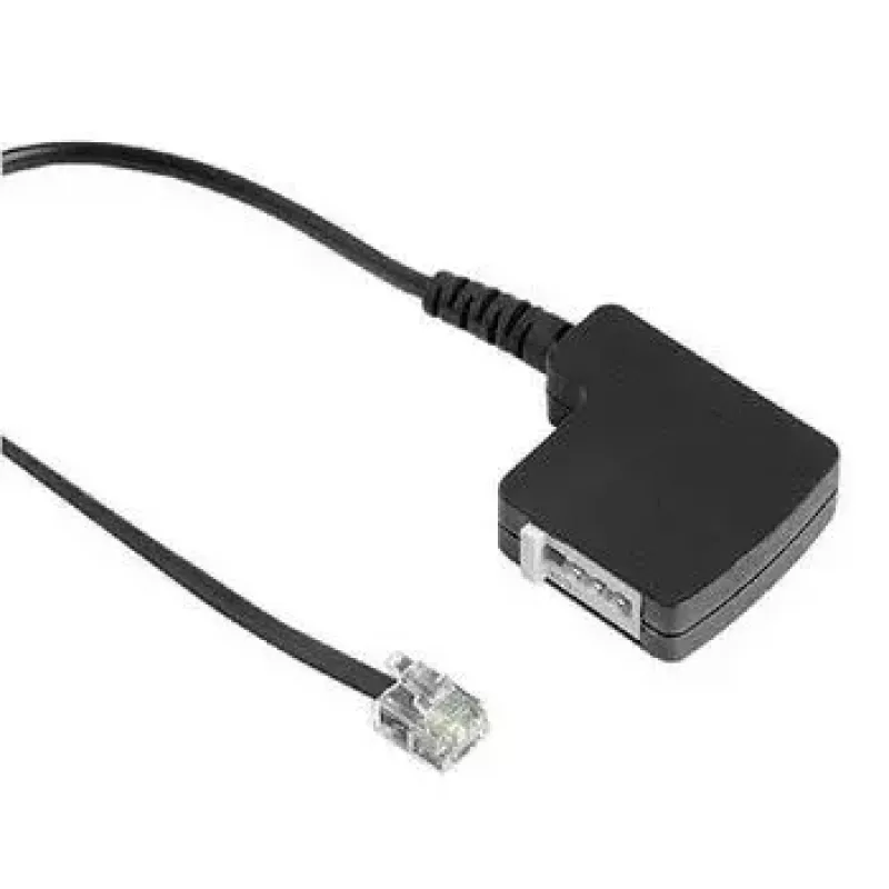 Hama 00044918 telefono kabelis juodas