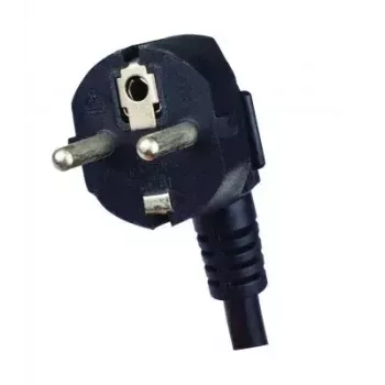 Tecline 19 colių PDU 12x IEC13 lizdas aliuminio korpuse 1U, 3x 1,5 mm kabelis 2,5 m, RAL 9005 juoda (808902)