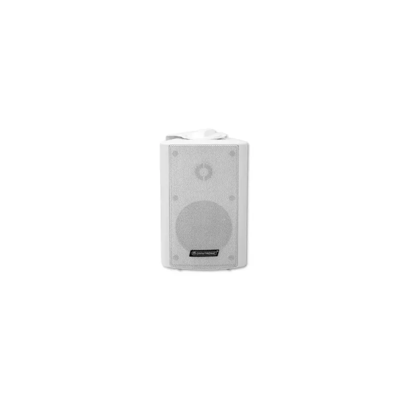 Dviejų juostų garsiakalbis Omnitronic 80710511 baltas laidinis 20 W