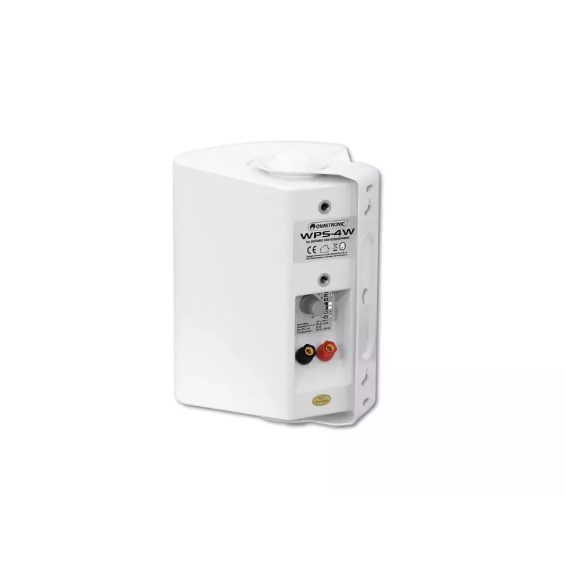 Dviejų juostų garsiakalbis Omnitronic 80710513 Baltas Laidinis 20 W