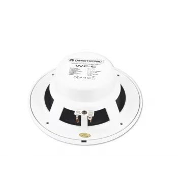 Dviejų juostų garsiakalbis Omnitronic 80710865 Baltas Laidinis 25 W