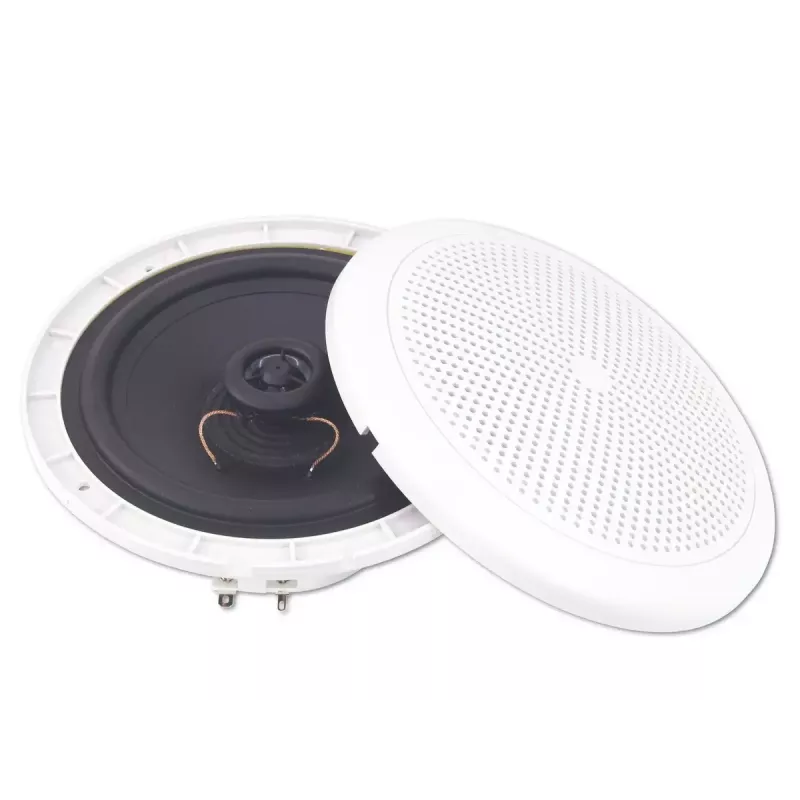 Dviejų juostų garsiakalbis Omnitronic 80710865 Baltas Laidinis 25 W
