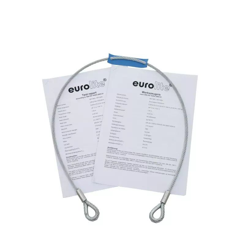 Virvė Eurolite 58010364 1m Cinkas 175kg 4mm