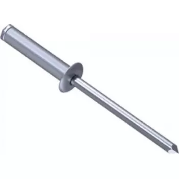 Aklinė kniedė GESIPA 1433471 Aliuminis Plienas Pilka 6.5mm 3mm 10mm