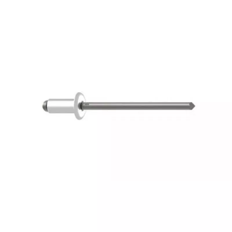 Aklina kniedė GESIPA 1433485 aliuminis plienas 8mm galvutė 4mm uodega 6mm ilgis