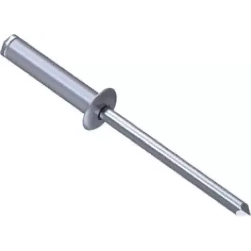 Aklina kniedė GESIPA 1433488 aliuminio plieno 8mm galvutė 4mm koto skersmuo 12mm ilgis