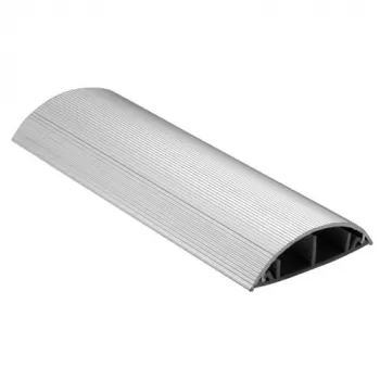 ACT apvalaus tipo laido lovelis su aliuminio dangteliu 70 mm, Pilka, Aliuminis, PVC, V-0, Lipni juosta, 70 mm