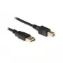 Ewent EC2403 USB laidas USB 2.0 3 m USB A USB B Juodas