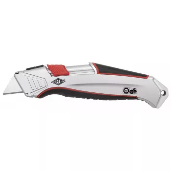 Utility Knife WEDO 78 825 Juoda Red Sidabrinė