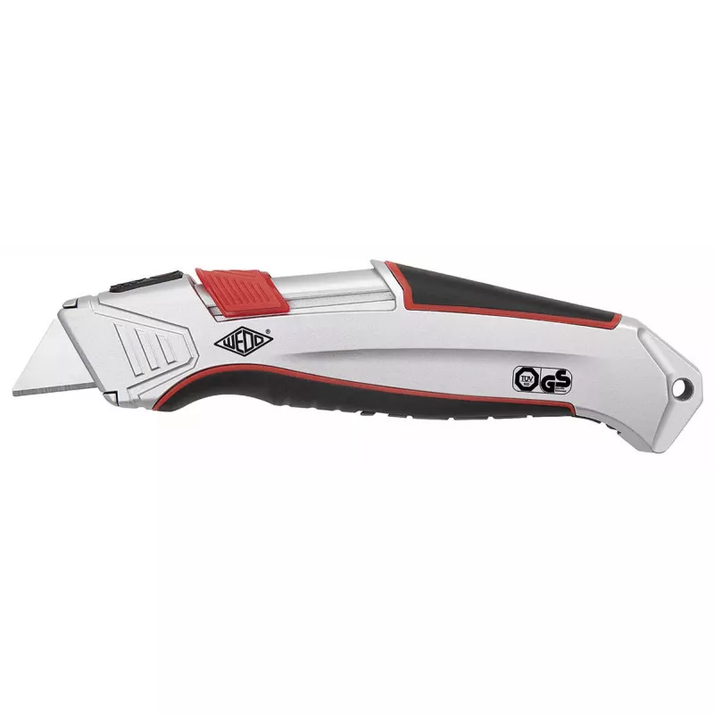 Utility Knife WEDO 78 825 Juoda Red Sidabrinė