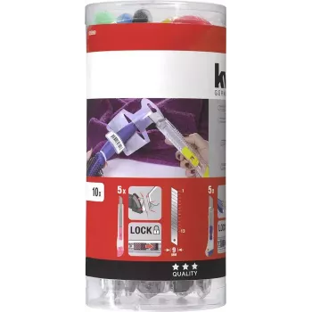 Peilis universalus KWB 026890 Snap-off Blade 1.8 cm Width 16 vnt.