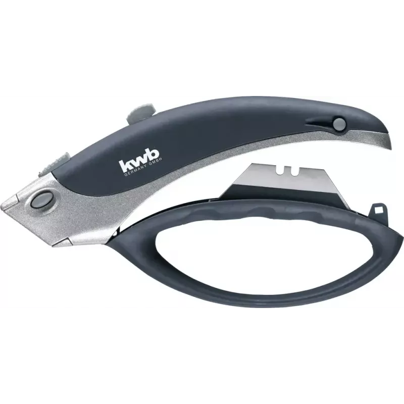 Utility Knife KWB 013400 Juoda Razor Blade 170mm Length 6cm Blade
