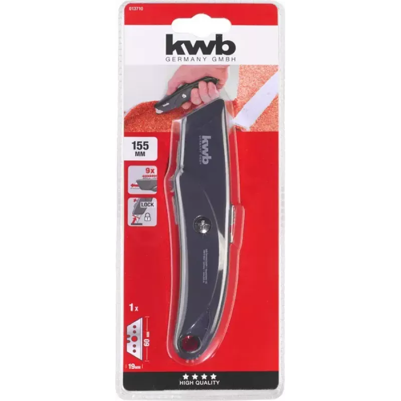 Pjovimo peilis KWB 013710 155 mm ilgio 6 cm ašmenys