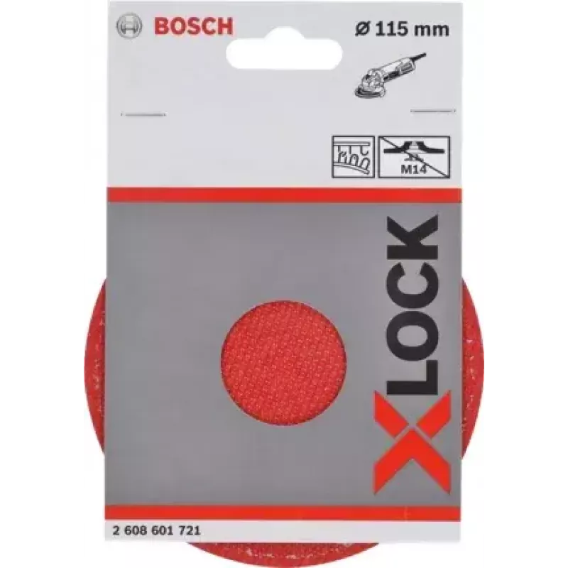 Bosch 2 608 601 721 kampinio šlifuoklio priedas Atraminis diskas