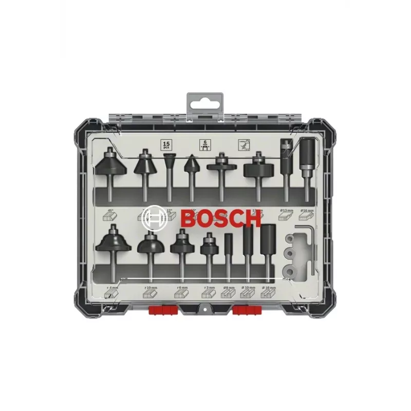 Bosch 2607017473 grąžtų antgalių rinkinys 15 vnt.