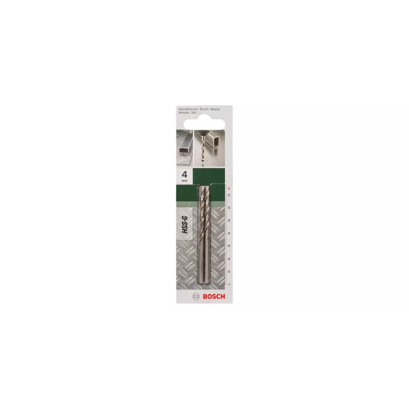 Grąžtų rinkinys Bosch 2609255041 4 mm skersmuo 75 mm ilgis 2 vnt.