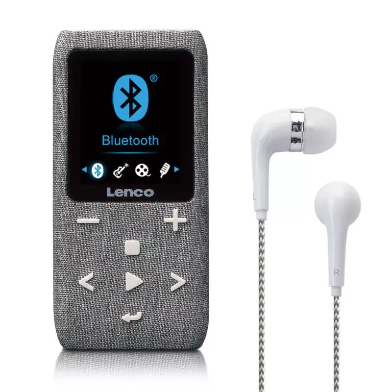 MP4 grotuvas Lenco Xemio-861 8 GB Pilkas USB 3.2 FM radijas