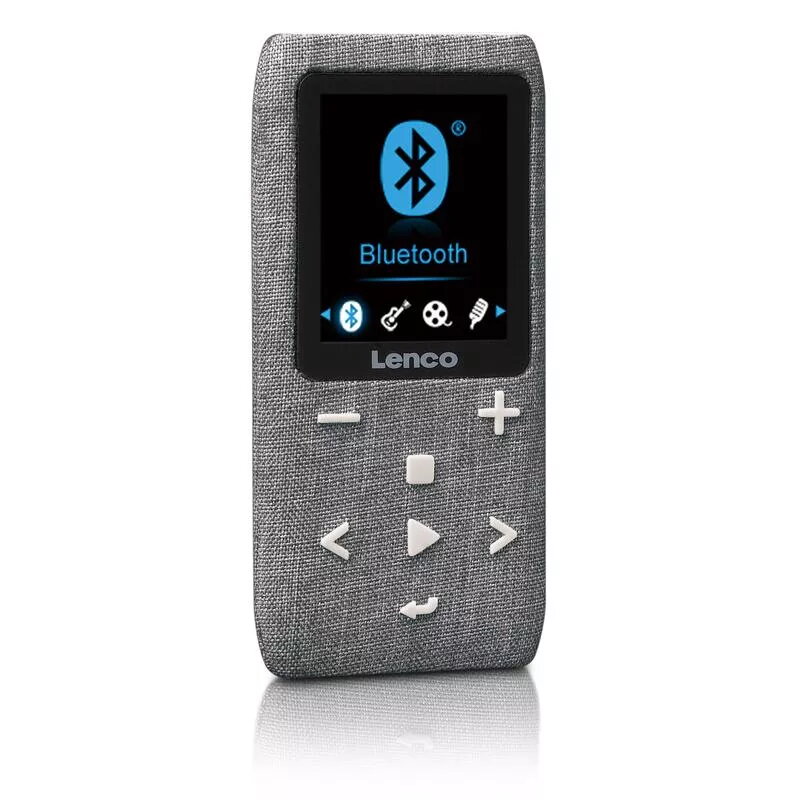 MP4 grotuvas Lenco Xemio-861 8 GB Pilkas USB 3.2 FM radijas