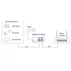 ACT Gigabit PoE+ (30W) injektorius, Gigabit Ethernet, 10,100,1000 Mbit/s, IEEE 802.3, IEEE 802.3ab, IEEE 802.3af, IEEE 802.3at, IEEE 802.3u, Juoda, 30 V, 100 - 240 V