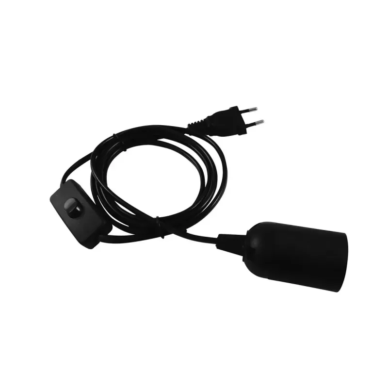 Maitinimo laidas Eurolite 51100666 Juodas 1.7 m H05VV-F 230 V