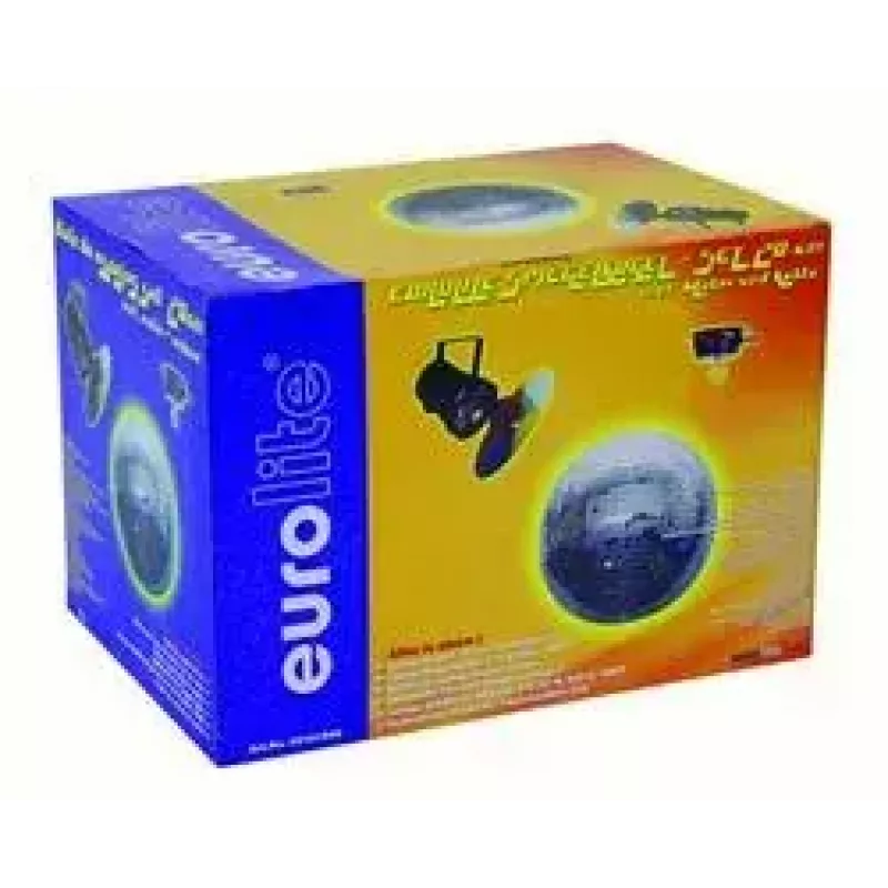 Veidrodinių rutulių rinkinys 20cm Eurolite, įvairiaspalvis, 30W, 230V