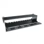 ACT Fiber panel High Density 2HE 12 MTP®-MPO kasečių / keystone adapter plokščių