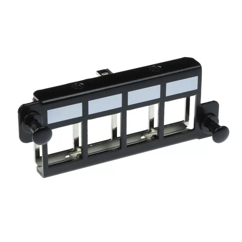 ACT adapterio plokštė 4 x keystone FTP, adapteris, juoda, 1 vnt.