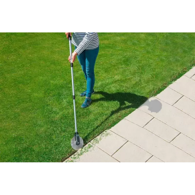 Piktžolių naikintuvas WENKO 88231500 nerūdijančio plieno rankena plastikinė juoda pilka 139 cm