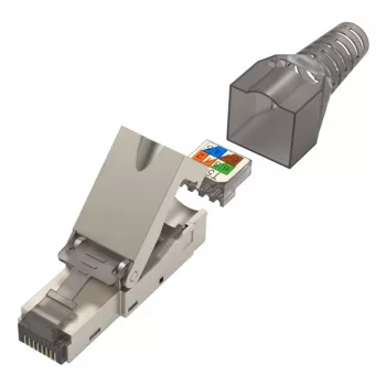 Hama 00300027 tinklo kabelis pilkas, sidabrinis Cat6a