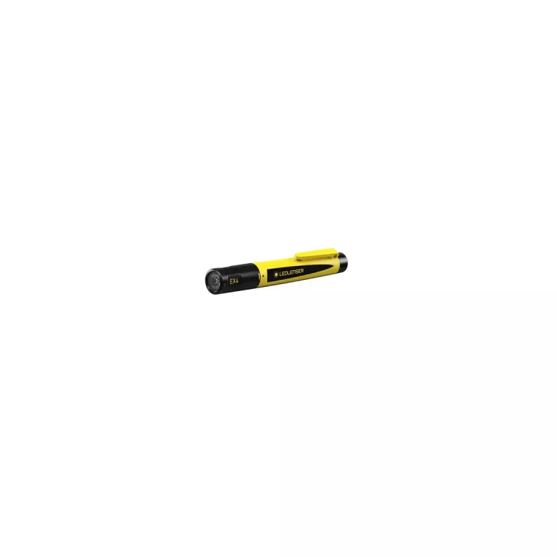 Mini žibintuvėlis-tušinukas Ledlenser EX4 juodas geltonas IPX8 50 lm 35 m