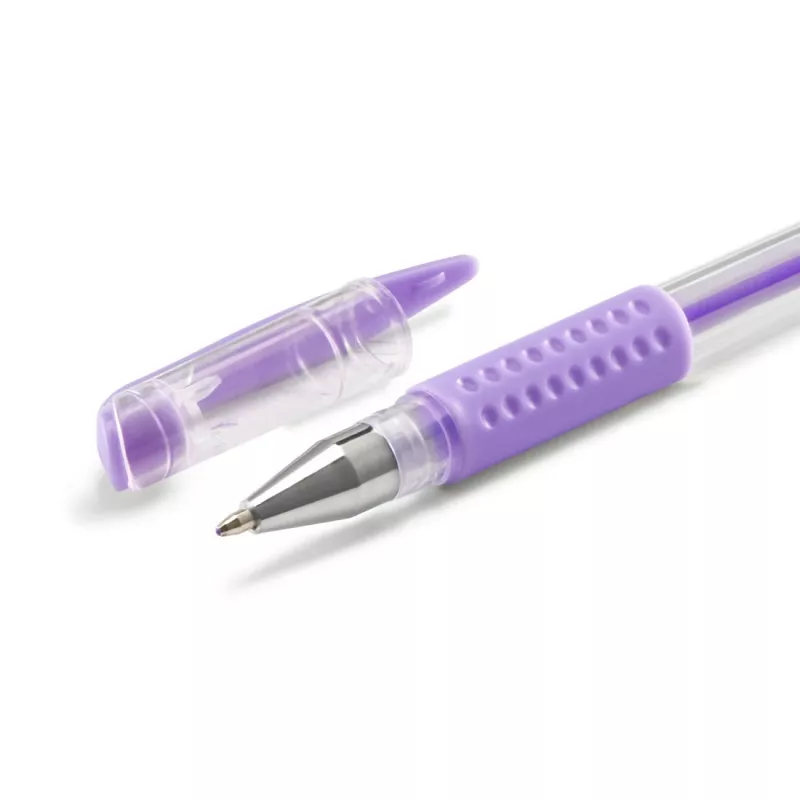 Hama Pastel Capped gel pen Blue, Brown, Green, Oranžinė, Pink, Purple 6 vnt.